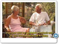 Goldene Hochzeit Inge und Willi